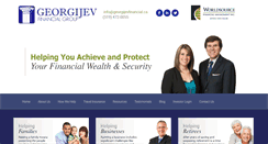 Desktop Screenshot of georgijevfinancial.ca